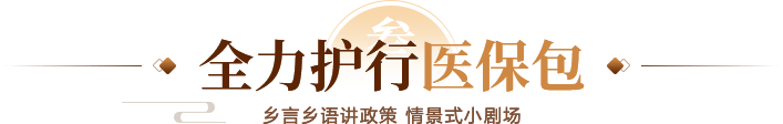 全力护行医保包